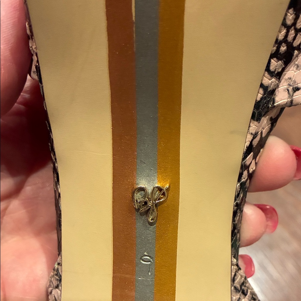 Sam Edelman Snakeskin Platform Heels - Picture 7 of 7